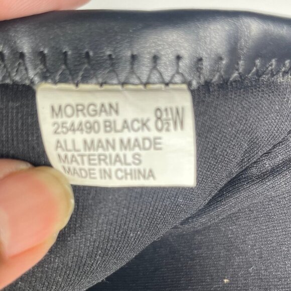 Fashion Bug Women's Morgan Faux Leather Pointed Toe Mid Calf Heel Boots Sz 8.5W - Picture 8 of 8